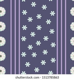 Geometric floral Retro pattern.Vector seamless repeat Perfect for stationary, home decor, wall paper and wall decals, Greeting card backgrounds, scrapbooking projects, home decor products, party items