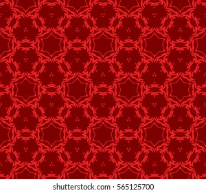 geometric floral seamless pattern background. Luxury texture for wallpaper, invitation. Vector illustration.