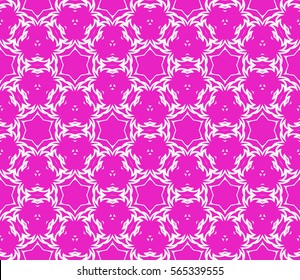 geometric floral seamless pattern background. Luxury texture for wallpaper, invitation. Vector illustration.
