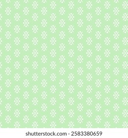 Geometric Floral Seamless Vector Pattern