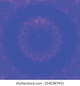 Plantilla de fondo azul de flor geométrica