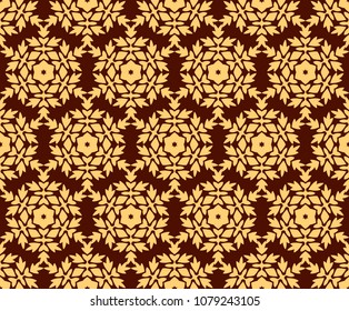 geometric flower floral seamless pattern background