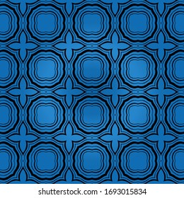 geometric flower. floral seamless pattern. vector illustration. for interior design, invitation, wallpaper, textile.