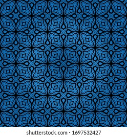 geometric flower. floral seamless pattern. vector illustration. for interior design, invitation, wallpaper, textile.