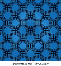 flor geométrica. patrón floral sin fisuras. ilustración vectorial. diseño interior, invitación, tapicería, textiles.