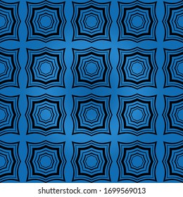 geometric flower. floral seamless pattern. vector illustration. for interior design, invitation, wallpaper, textile.