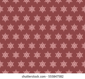 geometric flower. floral seamless pattern. vector illustration. for interior design, invitation, wallpaper, textile. beige color