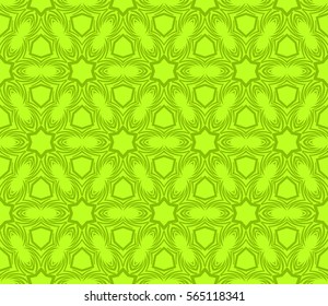 geometric flower. floral seamless pattern. vector illustration. for interior design, invitation, wallpaper, textile.