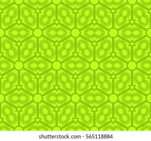 geometric flower. floral seamless pattern. vector illustration. for interior design, invitation, wallpaper, textile.