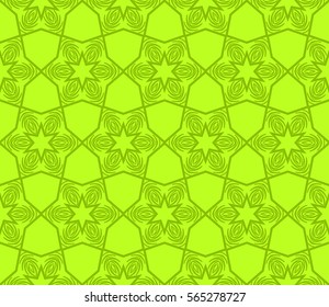 geometric flower. floral seamless pattern. vector illustration. for interior design, invitation, wallpaper, textile.