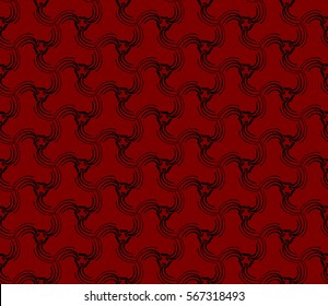 geometric flower. floral seamless pattern. vector illustration. for interior design, invitation, wallpaper, textile.