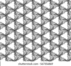 geometric flower. floral seamless pattern. vector illustration. for interior design, invitation, wallpaper, textile.
