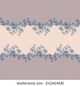 geometric flower pattern, silk scarf design, fashion, textile print - vector background