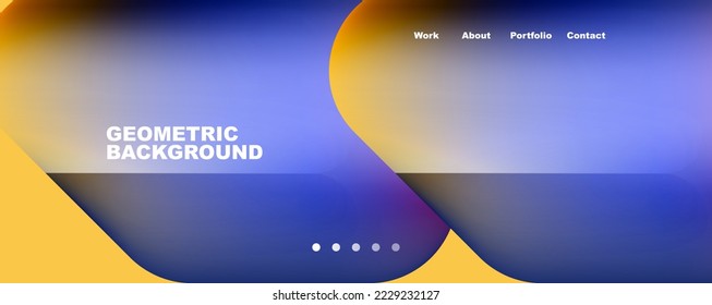 Geometric fluid shapes with liquid colors abstract background. Vector Illustration For Wallpaper, Banner, Background, Card, Book Illustration, landing page