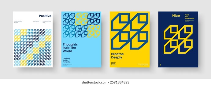 Geometric Flyer Design. Abstract Background Layout. Isolated Poster Template. Report. Book Cover. Banner. Business Presentation. Brochure. Newsletter. Advertising. Brand Identity. Handbill
