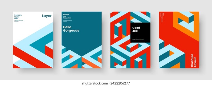 Geometric Flyer Design. Abstract Banner Template. Isolated Report Layout. Brochure. Poster. Book Cover. Background. Business Presentation. Journal. Brand Identity. Portfolio. Handbill. Leaflet