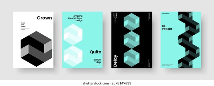Geometric Flyer Design. Abstract Poster Layout. Creative Background Template. Banner. Brochure. Report. Book Cover. Business Presentation. Journal. Advertising. Pamphlet. Portfolio. Notebook