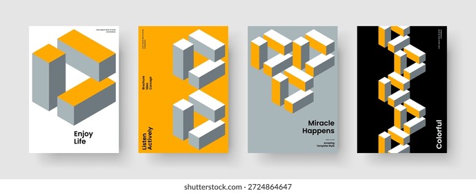 Design de Panfleto Geométrico. Modelo de cartaz abstrato. Layout de Plano de Fundo Moderno. Brochura. Relatório. Faixa. Apresentação de negócios. Capa de Livro. Diário. Identidade da marca. Revista. Conhecimento manual. Boletim Informativo