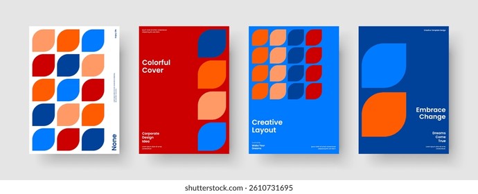 Geometric Flyer Design. Creative Banner Template. Modern Business Presentation Layout. Brochure. Background. Book Cover. Report. Poster. Handbill. Journal. Newsletter. Brand Identity. Notebook
