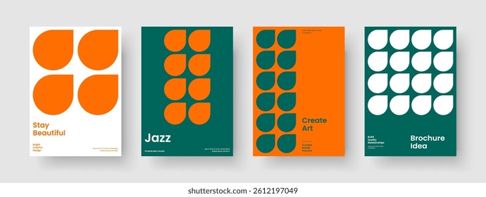 Geometric Flyer Design. Creative Banner Layout. Isolated Background Template. Business Presentation. Book Cover. Poster. Report. Brochure. Newsletter. Brand Identity. Portfolio. Catalog. Notebook