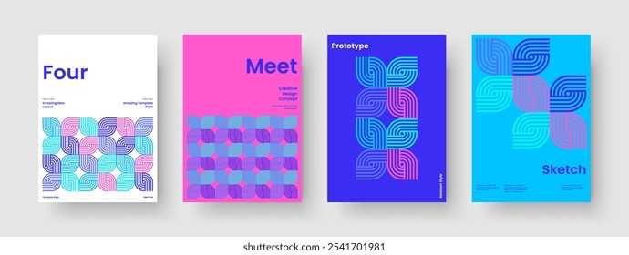 Geometric Flyer Design. Creative Business Presentation Layout. Modern Book Cover Template. Brochure. Background. Poster. Report. Banner. Pamphlet. Brand Identity. Notebook. Catalog. Leaflet