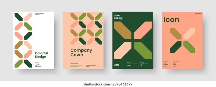 Geometric Flyer Design. Creative Report Layout. Abstract Poster Template. Banner. Background. Business Presentation. Brochure. Book Cover. Magazine. Catalog. Newsletter. Handbill. Advertising