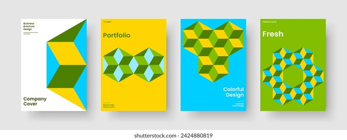 Geometric Flyer Design. Isolated Banner Layout. Abstract Report Template. Business Presentation. Brochure. Poster. Book Cover. Background. Advertising. Newsletter. Pamphlet. Brand Identity. Catalog