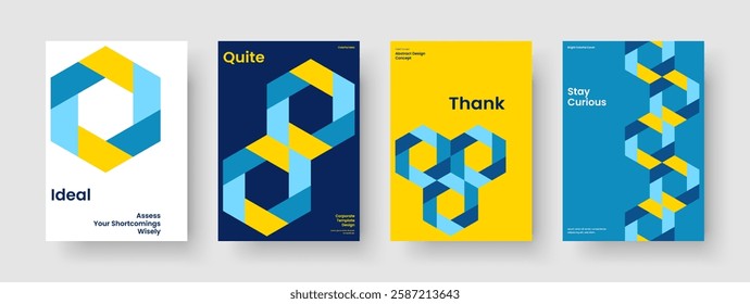 Geometric Flyer Design. Isolated Banner Template. Abstract Book Cover Layout. Brochure. Poster. Business Presentation. Background. Report. Catalog. Magazine. Notebook. Brand Identity. Leaflet