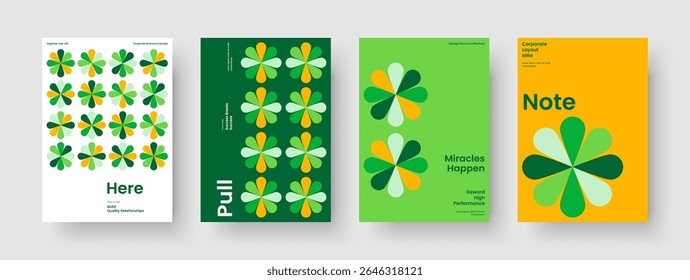 Design de Panfleto Geométrico. Modelo de banner isolado. Layout abstrato da apresentação comercial. Relatório. Brochura. Capa de Livro. Histórico. Cartaz. Publicidade. Conhecimento manual. Catálogo. Panfleto. Boletim Informativo
