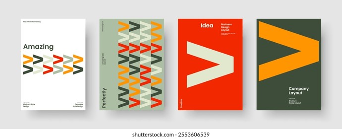 Geometric Flyer Design. Isolated Business Presentation Template. Modern Brochure Layout. Report. Book Cover. Banner. Background. Poster. Magazine. Catalog. Notebook. Pamphlet. Handbill. Advertising