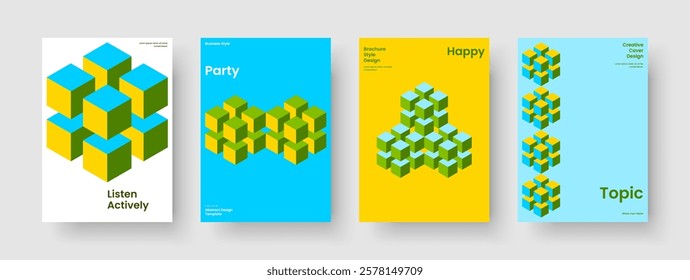 Geometric Flyer Design. Isolated Poster Template. Creative Banner Layout. Background. Business Presentation. Book Cover. Report. Brochure. Advertising. Magazine. Journal. Notebook. Catalog