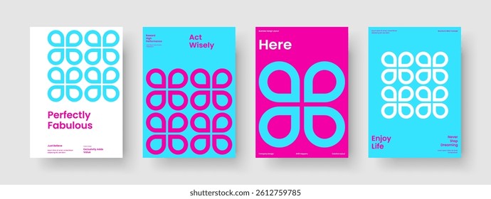 Geometric Flyer Design. Isolated Report Layout. Creative Banner Template. Brochure. Background. Business Presentation. Book Cover. Poster. Advertising. Portfolio. Catalog. Handbill. Journal