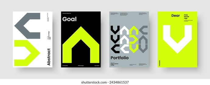 Geometrisches Flyer-Design. In: Modern Book Cover Template. Layout der abstrakten Broschüre. Geschäftspräsentation. Bericht. Poster. Banner. Hintergrund. Katalog. Werbung. Markenidentität. Handzettel Merkblatt