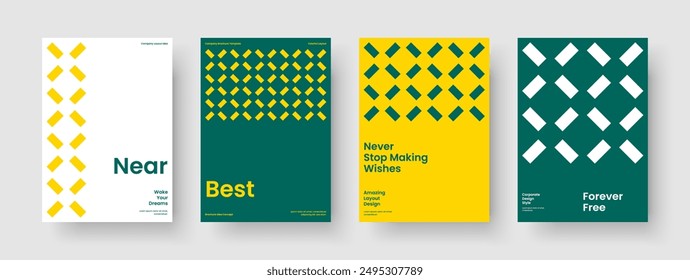 Geometric Flyer Design. Modern Brochure Layout. Isolated Background Template. Report. Poster. Banner. Business Presentation. Book Cover. Portfolio. Catalog. Newsletter. Handbill. Notebook. Leaflet