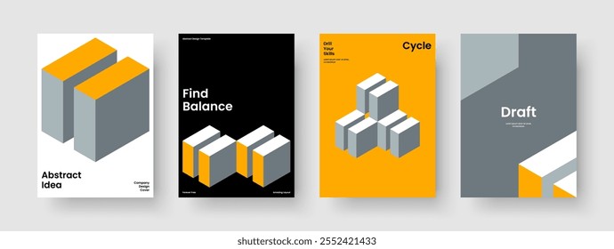 Geometric Flyer Design. Modern Business Presentation Template. Creative Report Layout. Book Cover. Poster. Banner. Brochure. Background. Brand Identity. Notebook. Handbill. Newsletter. Magazine