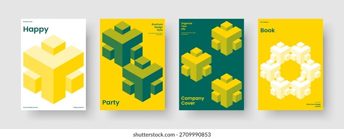 Geometric Flyer Layout. Abstract Book Cover Template. Modern Report Design. Banner. Brochure. Business Presentation. Poster. Background. Leaflet. Notebook. Advertising. Newsletter. Portfolio