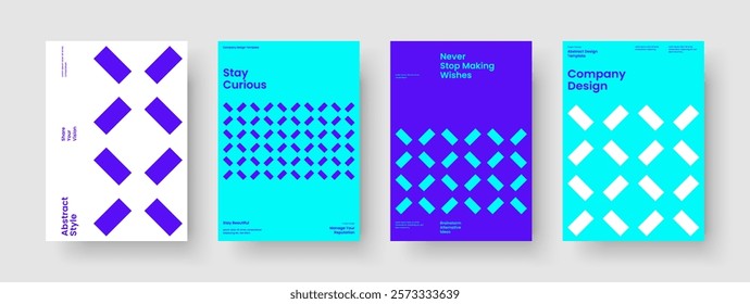 Geometric Flyer Layout. Abstract Report Design. Modern Book Cover Template. Background. Brochure. Poster. Banner. Business Presentation. Brand Identity. Portfolio. Pamphlet. Handbill. Advertising