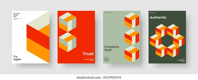 Geometric Flyer Layout. Creative Business Presentation Template. Abstract Report Design. Poster. Book Cover. Brochure. Background. Banner. Pamphlet. Notebook. Handbill. Catalog. Journal. Newsletter