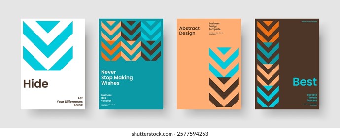 Geometric Flyer Layout. Isolated Poster Design. Creative Book Cover Template. Brochure. Report. Banner. Business Presentation. Background. Newsletter. Journal. Handbill. Leaflet. Brand Identity
