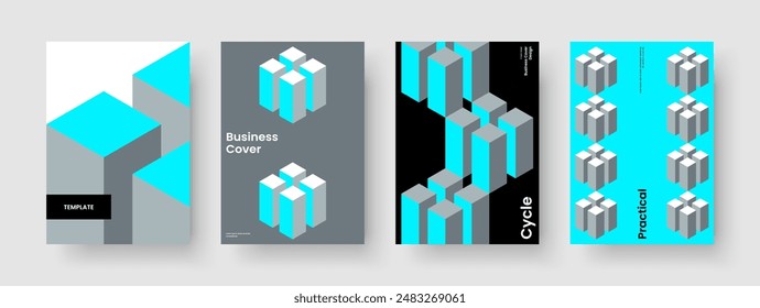 Geometric Flyer Layout. Isolated Report Design. Creative Background Template. Book Cover. Banner. Poster. Brochure. Business Presentation. Pamphlet. Leaflet. Magazine. Portfolio. Catalog. Handbill