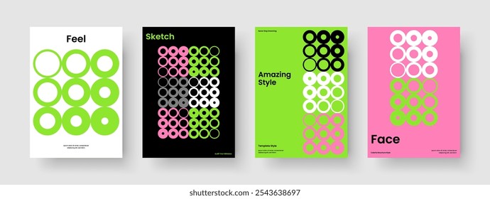 Geometrisches Flyer-Layout. Modernes Buchcover-Design. Abstrakte Bannervorlage. Broschüre. Bericht. Hintergrund. Geschäftspräsentation. Poster. Markenidentität. Handzettel Portfolio. Packungsbeilage. Newsletter