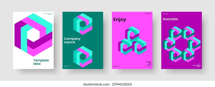 Geometric Flyer Layout. Modern Business Presentation Design. Creative Poster Template. Background. Book Cover. Brochure. Banner. Report. Catalog. Journal. Pamphlet. Notebook. Newsletter. Leaflet