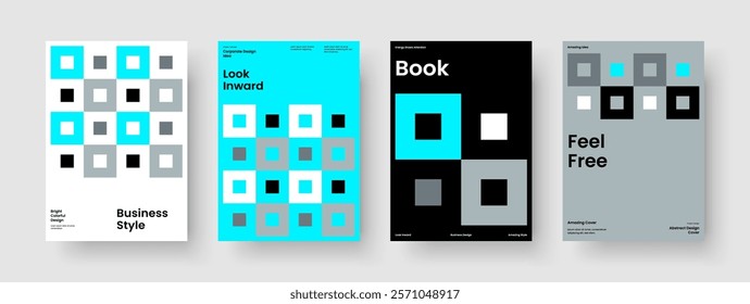 Geometric Flyer Layout. Modern Poster Design. Isolated Business Presentation Template. Book Cover. Background. Report. Brochure. Banner. Magazine. Pamphlet. Newsletter. Leaflet. Handbill. Notebook