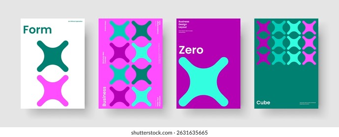 Modelo de Panfleto Geométrico. Layout da faixa abstrata. Design criativo de apresentação de negócios. Cartaz. Relatório. Capa de Livro. Histórico. Brochura. Revista. Carteira. Boletim informativo. Identidade da marca. Bloco de Anotações