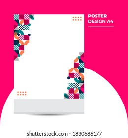 Plankonzept für geometrische Flyer