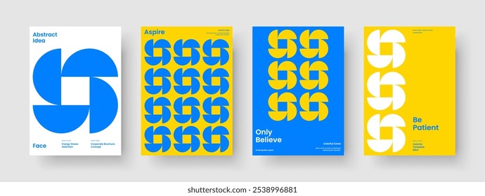 Modelo de Panfleto Geométrico. Design de banner criativo. Disposição Abstrata Da Capa Do Livro. Brochura. Relatório. Cartaz. Apresentação de negócios. Histórico. Diário. Conhecimento manual. Catálogo. Carteira. Bloco de Anotações