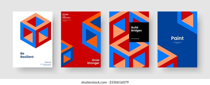 Geometric Flyer Template. Creative Book Cover Design. Modern Report Layout. Banner. Brochure. Business Presentation. Poster. Background. Magazine. Catalog. Advertising. Leaflet. Brand Identity