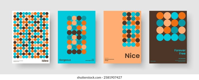 Geometric Flyer Template. Creative Book Cover Layout. Modern Business Presentation Design. Background. Poster. Brochure. Report. Banner. Brand Identity. Handbill. Advertising. Leaflet. Notebook