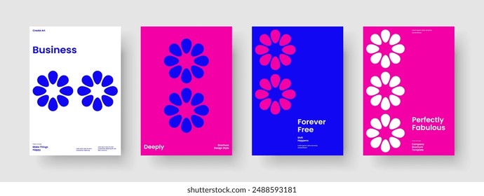 Geometric Flyer Template. Creative Business Presentation Design. Isolated Banner Layout. Report. Background. Poster. Brochure. Book Cover. Magazine. Journal. Handbill. Brand Identity. Leaflet