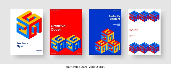Geometric Flyer Template. Creative Business Presentation Design. Modern Report Layout. Brochure. Banner. Poster. Background. Book Cover. Journal. Handbill. Notebook. Portfolio. Advertising. Catalog